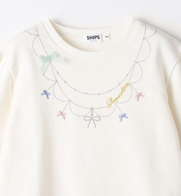 SHIPS Colors 「SHIPS Colors:〈洗濯機可能〉80～130cm / ネックレス スウェット」|スウェット・ジャージ|