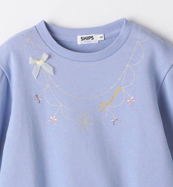 SHIPS Colors 「SHIPS Colors:〈洗濯機可能〉80～130cm / ネックレス スウェット」|スウェット・ジャージ|