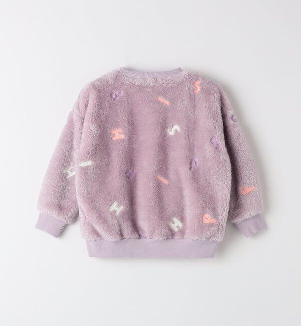 SHIPS Colors 「SHIPS Colors: 90~140cm /〈洗濯機可能〉 ロゴ刺繍 ボア スウェット◇」|スウェット・ジャージ|