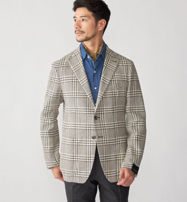 SHIPS「Puccini: コットン シルク ペイズリー スカーフ」|ストール|