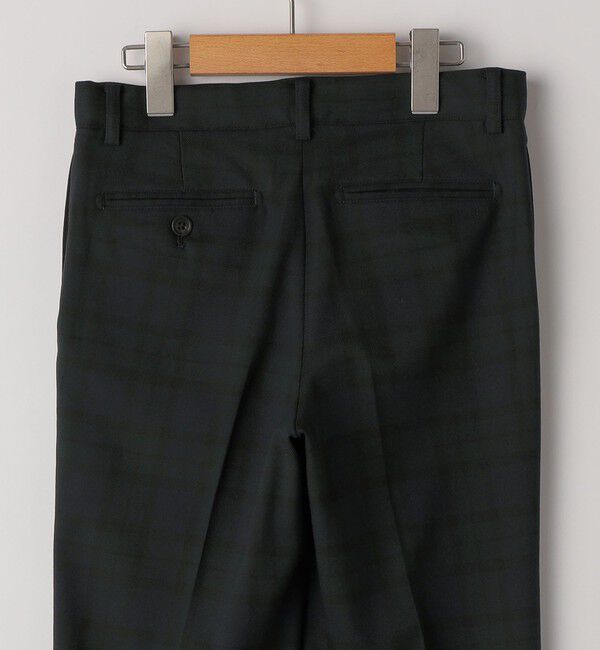 SHIPS KIDS「SHIPS KIDS:140～160cm /〈洗濯機可能〉セレモニー ブラックウォッチ ストレッチ スラックス パンツ」|スラックス|
