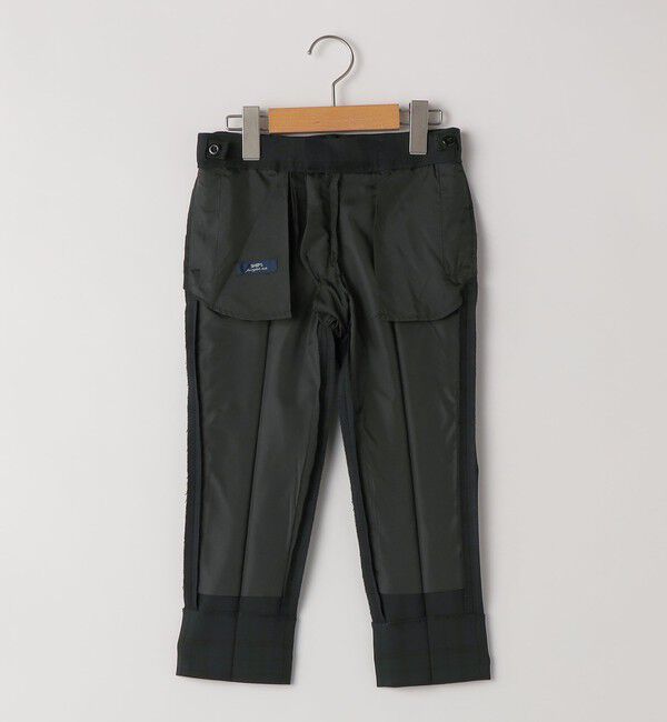 SHIPS KIDS「SHIPS KIDS:110～130cm /〈洗濯機可能〉セレモニー ブラックウォッチ ストレッチ スラックス パンツ」|スラックス|