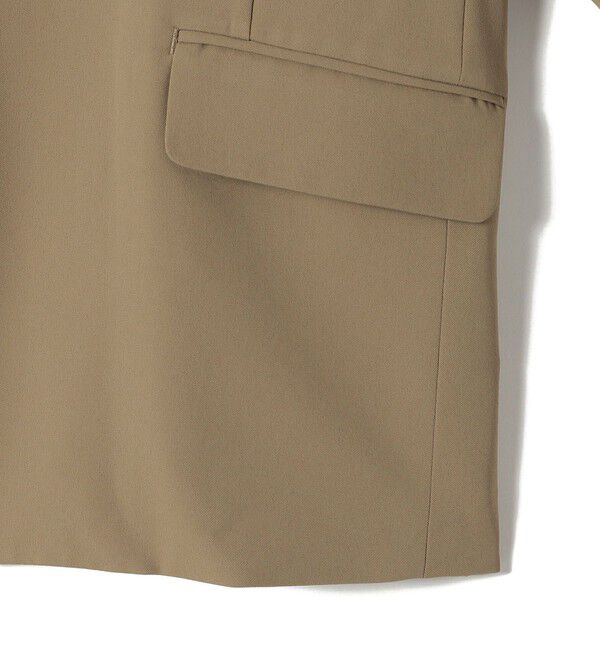 SHIPS Colors 「《予約》SHIPS Colors:〈手洗い可能〉2WAYストレッチ Vカラー ジャケット◆」|ノーカラージャケット|