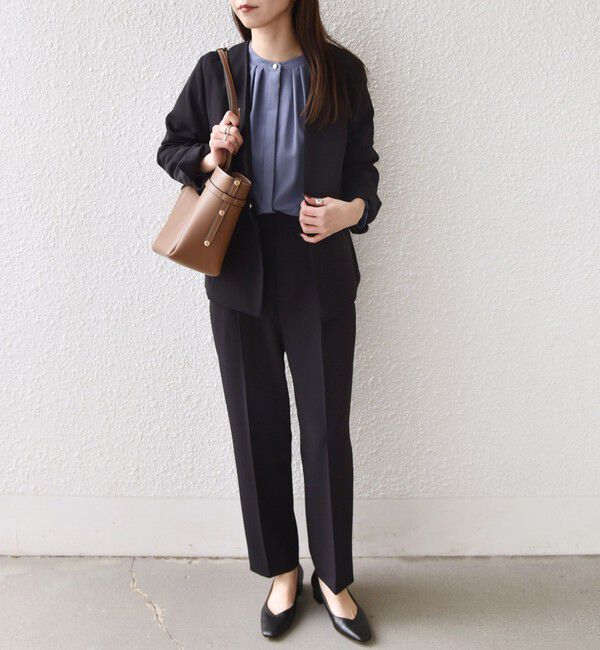 SHIPS Colors 「《予約》SHIPS Colors:〈手洗い可能〉2WAYストレッチ Vカラー ジャケット◆」|ノーカラージャケット|