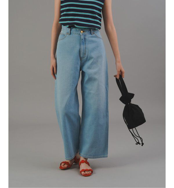 OUTDOOR PRODUCTS Usual Things「LEE 別注ハイウエストルーズデニム」|デニム|