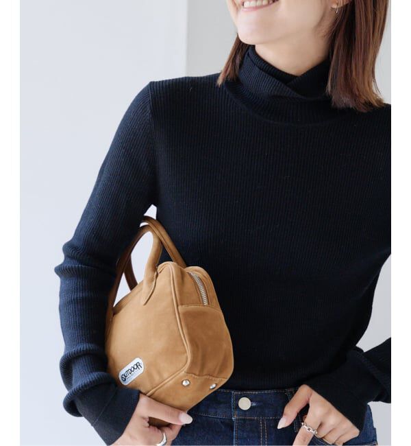 OUTDOOR PRODUCTS Usual Things「追加2 リブタートルニットプルオーバー」|ニット・セーター|ブラック