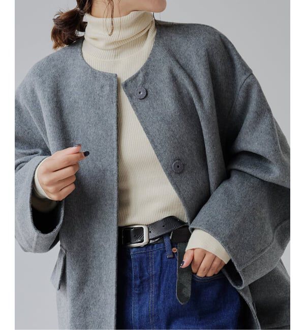 OUTDOOR PRODUCTS Usual Things「追加2 リブタートルニットプルオーバー」|ニット・セーター|