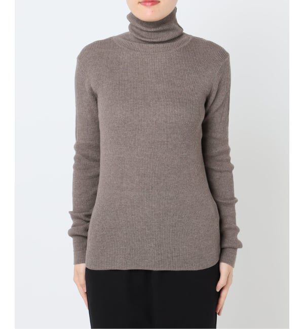 OUTDOOR PRODUCTS Usual Things「追加2 リブタートルニットプルオーバー」|ニット・セーター|