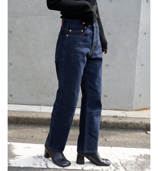 OUTDOOR PRODUCTS Usual Things「≪予約≫ULTデニムリーンストレート5PK」|デニム|