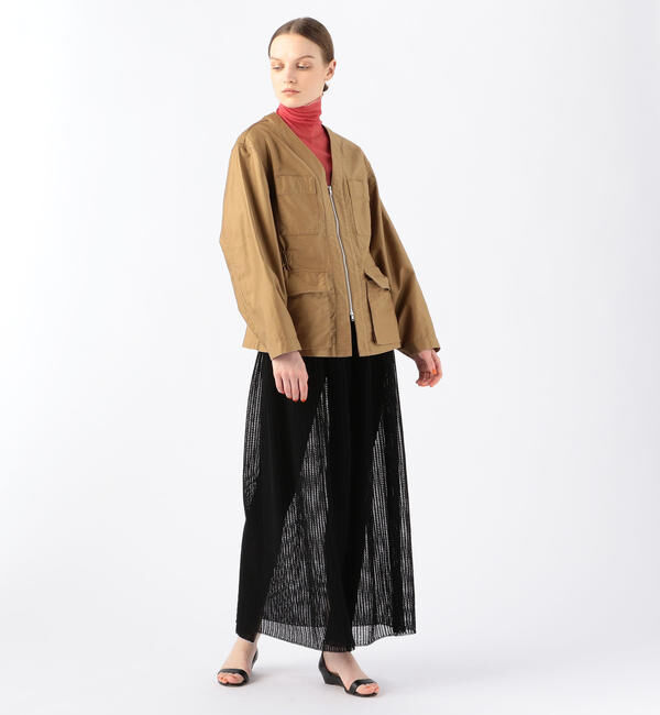 Ballsey「ペーパーレース ギャザーロングスカート」|スカート|