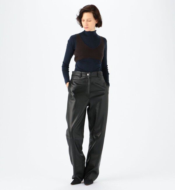 BACCA「メルノウール ブラトップコンビニット」|ニット・セーター|