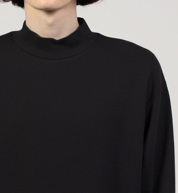 TOMORROWLAND MENS「スビンスムース モックネックロングスリーブカットソー」|Tシャツ・カットソー|