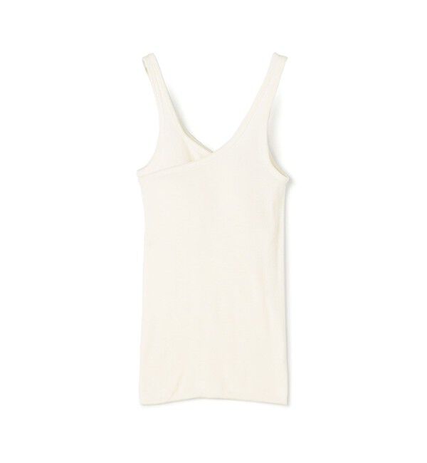 BACCA「inner piece シルクジャージー カップインタンクトップ」|タンクトップ|11 ホワイト