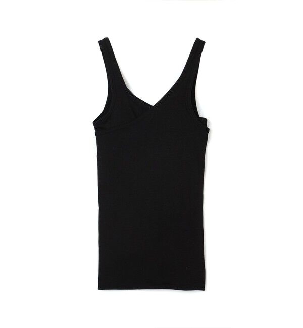 BACCA「inner piece シルクジャージー カップインタンクトップ」|タンクトップ|19 ブラック