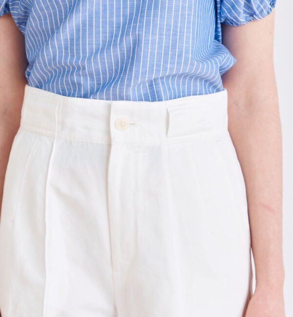 MACPHEE「コットンラミーツイル ワイドパンツ」|その他|