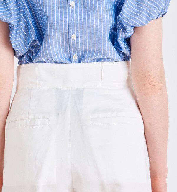 MACPHEE「コットンラミーツイル ワイドパンツ」|その他|