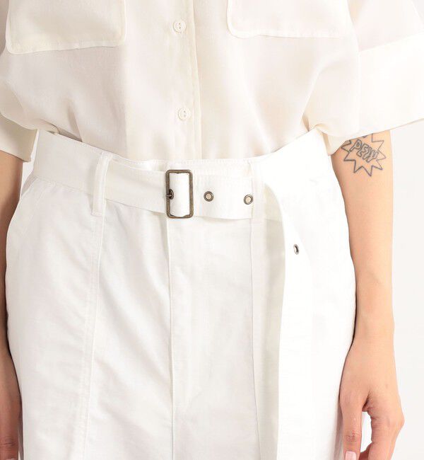 Edition「コットンナイロン ツイルカーゴハーフパンツ」|チノ|