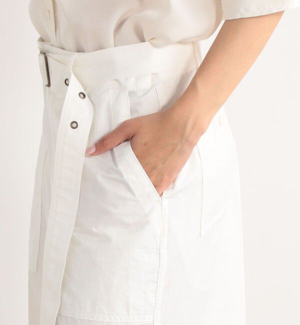 Edition「コットンナイロン ツイルカーゴハーフパンツ」|チノ|
