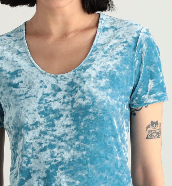 Edition「クラッシュベロアTシャツ」|Tシャツ・カットソー|