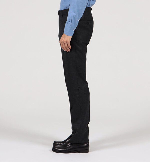 TOMORROWLAND MENS「Super120'sストレッチウールツイル スリムスラックス」|スラックス|