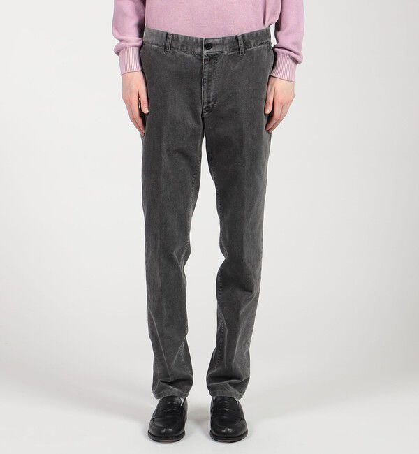 TOMORROWLAND MENS「ストレッチコーデュロイ スリムストレートパンツ」|チノ|