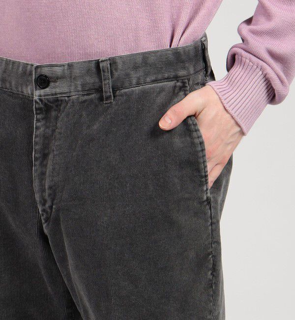 TOMORROWLAND MENS「ストレッチコーデュロイ スリムストレートパンツ」|チノ|