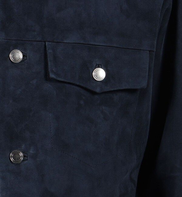 TOMORROWLAND MENS「ゴートスエード Gジャン」|ブルゾン・スタジャン|