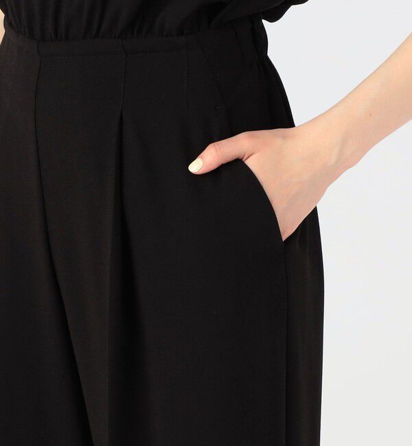 DES PRES「ジャージーライクジョーゼット オールインワン」|オールインワン|