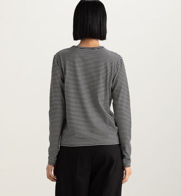 Edition「ボーダー ロングスリーブカットソー」|Tシャツ・カットソー|