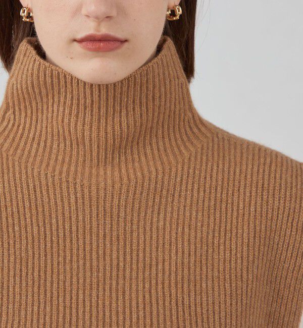 Ballsey「Cashmere Collection ハイネックベスト」|ベスト・ジレ|
