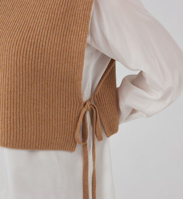 Ballsey「Cashmere Collection ハイネックベスト」|ベスト・ジレ|