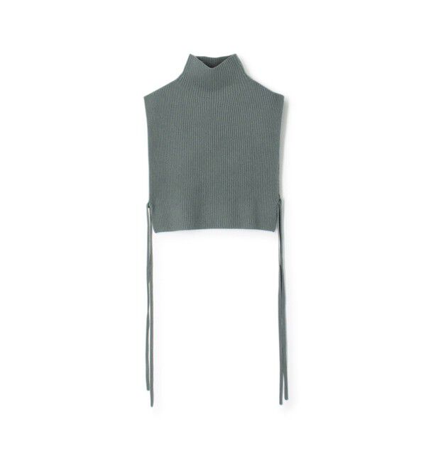 Ballsey「Cashmere Collection ハイネックベスト」|ベスト・ジレ|55 グリーン