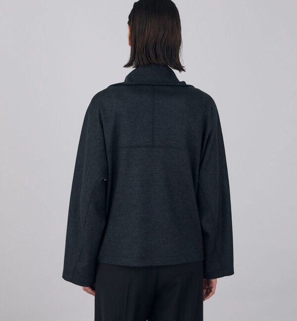 DES PRES「ニットコンビネーション ビッグカラージャケット」|その他|