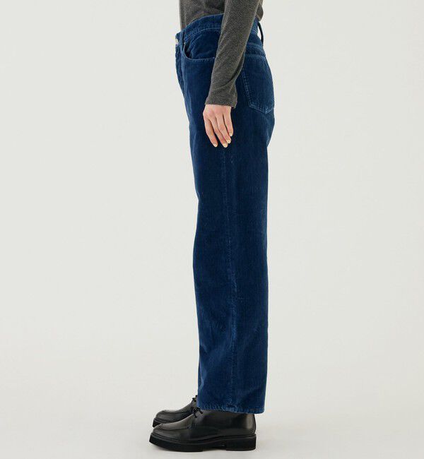 GALERIE VIE「ベルベットインディゴ ストレートパンツ」|その他|