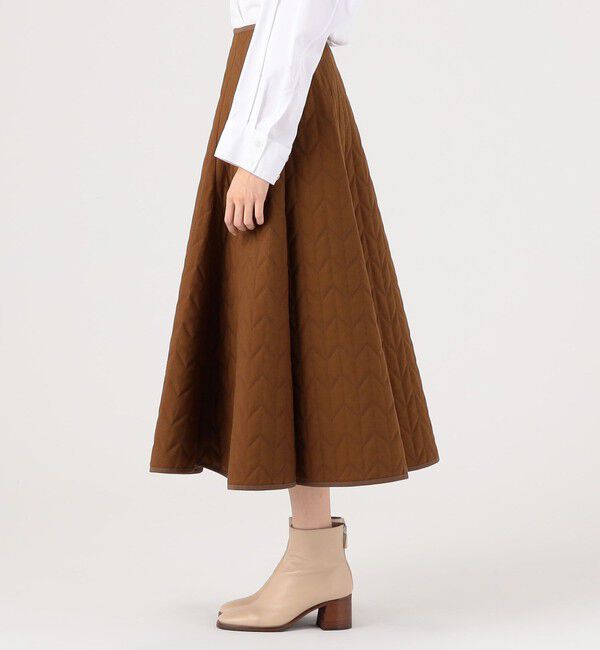 TOMORROWLAND BUYING WEAR「UNION LAUNCH キルティング フレアスカート」|フレア|
