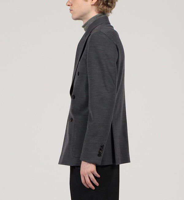 TOMORROWLAND MENS「ウールナイロン ダブルブレステッド6Bジャケット DONDI」|テーラードジャケット|