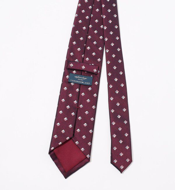 TOMORROWLAND GOODS「STEFANO BIGI シルク 小紋柄ネクタイ」|ネクタイ・蝶ネクタイ|