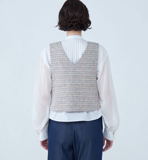 TOMORROWLAND collection「マリースパンコール 2-wayペプラムジレ」|ベスト・ジレ|