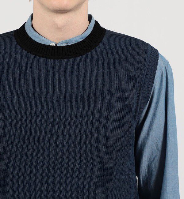 TOMORROWLAND BUYING WEAR「【別注】Raffa Molina コットン クルーネック ニットベスト」|ニット・セーター|