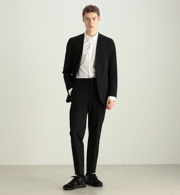 Edition「NS.ポリエステル ノーカラージャケット」|ノーカラージャケット|