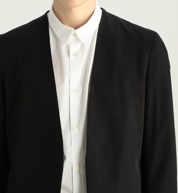 Edition「NS.ポリエステル ノーカラージャケット」|ノーカラージャケット|