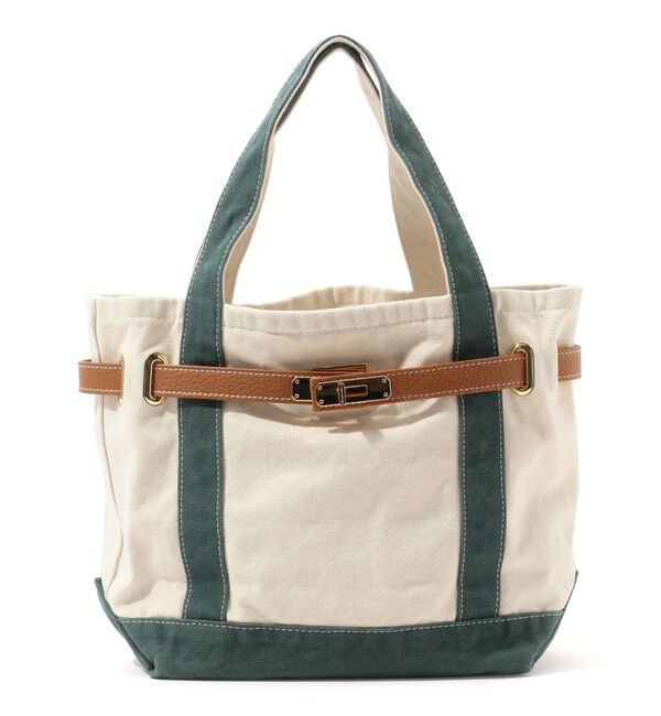 TOMORROWLAND GOODS「sita parantica TOTE-1S CVL-S バッグ 」|トートバッグ|56 グリーン系