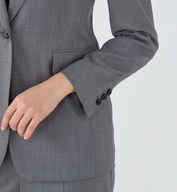 TOMORROWLAND collection「ZELANDER GRAY 1Bテーラードジャケット」|テーラードジャケット|