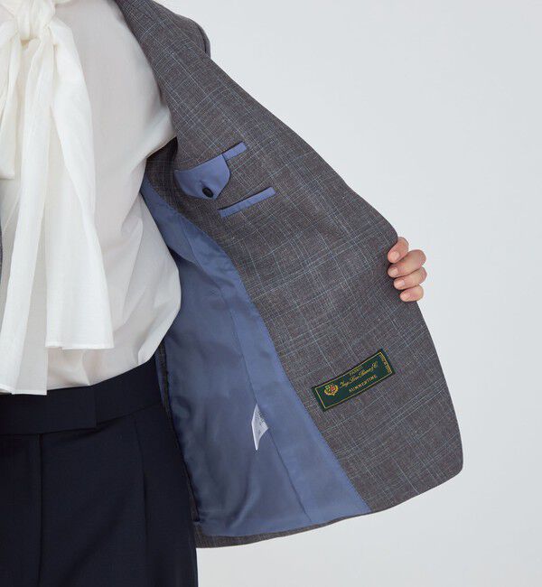 TOMORROWLAND collection「SUMMERTIME BLUE シングル2Bジャケット」|テーラードジャケット|