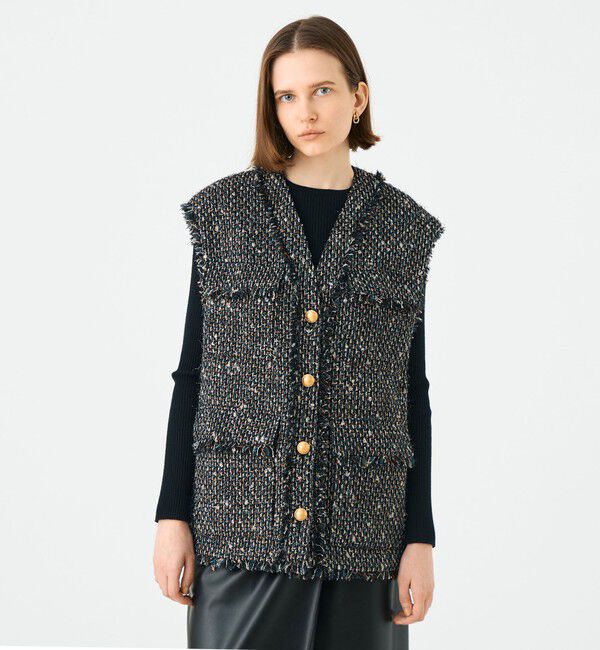 Ballsey「Rachel 4ポケットジレ」|ベスト・ジレ|