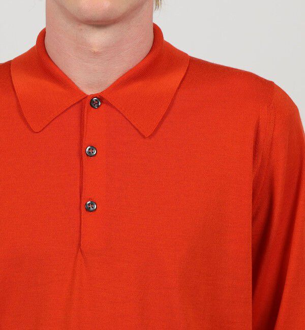 TOMORROWLAND BUYING WEAR「JOHN SMEDLEY  DORSET メリノウール ポロカラープルオーバーニット 」|ニット・セーター|