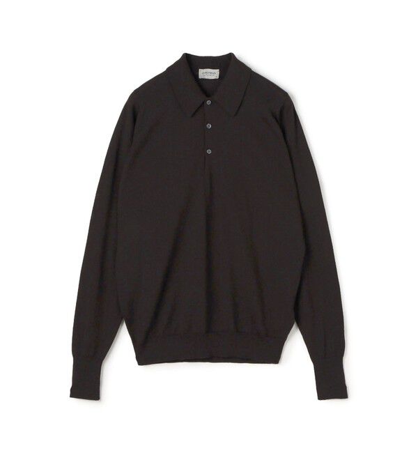 TOMORROWLAND BUYING WEAR「JOHN SMEDLEY  DORSET メリノウール ポロカラープルオーバーニット 」|ニット・セーター|49 FAULKNER BROWN