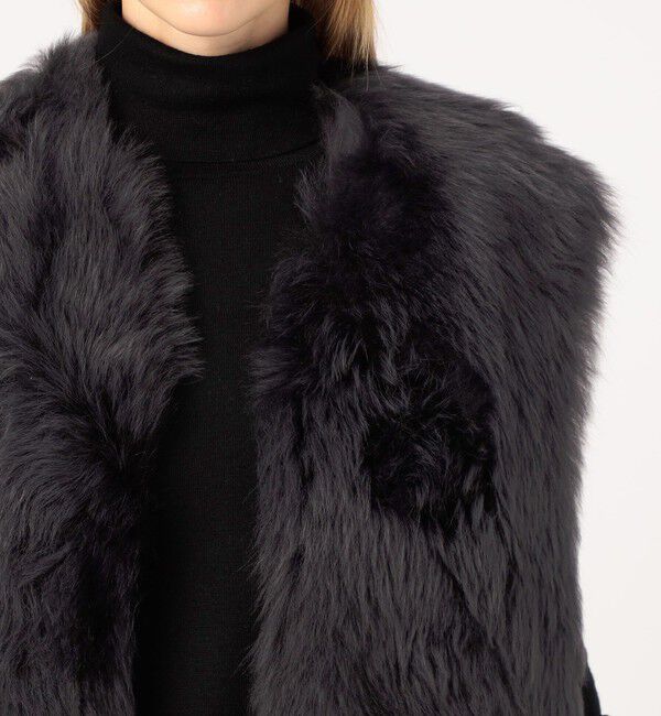 TOMORROWLAND BUYING WEAR「CINQUANTA FUR ジレ」|ダウンベスト・ベスト|