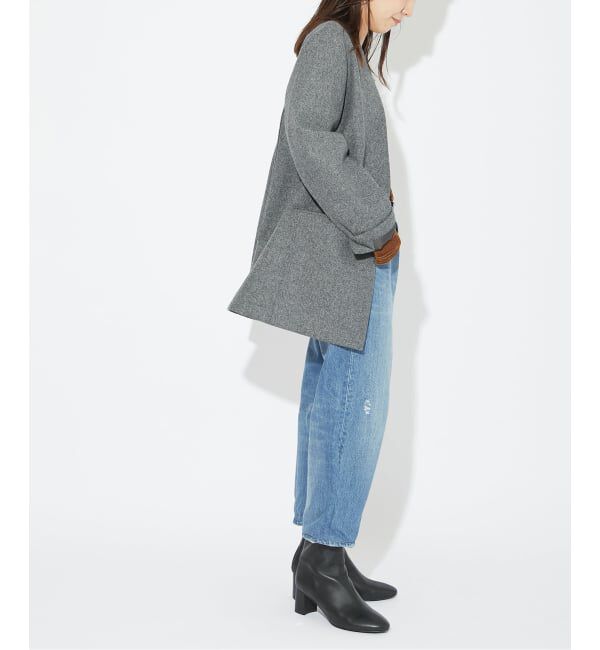  「テーパードデニム5ポケットパンツ」|デニム|