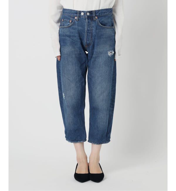  「テーパードデニム5ポケットパンツ」|デニム|